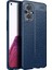 Oneplus Nord 20 5g Için Litchi Doku Tpu Telefon Kılıfı Mavi (Yurt Dışından) 1