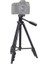 VCT-681 138CM 4 Bölüm Katlanır Alüminyum Tripod Standı (Siyah) (Yurt Dışından) 1