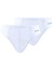 Erkek Beyaz Slip Külot 2'li Paket Loose Fit 9627 1