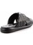 Siyah Leather Kadın Terlik K04357065003 4