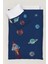 Casadora Baby Space Planet Navy Blue %100 Pamuk Saten Bebek/çocuk Nevresim Takımı 1