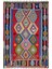 Antik Kilim - Anadolu Etnik Desenli El Dokuması Kilim E0533 1