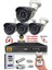 4 Kameralı 5mp Sony Lensli Gece Görüşlü Güvenlik Kamerası Seti - Cepten Izle - A1520 1