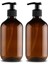 500 ml Amber Cam Sıvı Sabunluk ( 2 Adet ) 1