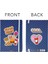 A5 Desenli Sert Kapak Lastikli Defter Fast Food 2