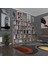Kenzlife kitaplık süper ga 150*240*19 crd 5 katlı 3 bölme çift bölme opsiyonlu ofis mutfak banyo dolabı arkalıksız 1