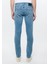 Erkek JAKE Eskitilmiş Mavi Pro Jean Pantolon 0042283801 4