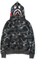 A3##bape Hoodies Bape Shark Hoodie Siyah Pembe (Yurt Dışından) 1
