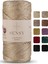 Premium Simli 200 gr Polyester Makrome Ipi 2 mm - 230 M Supla Ip ve Çanta Ipliği 1