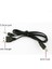 Bluetooth Speaker Mp3 İçin 5pin Mini USB ile 3.5 mm Aux Jak Erkek 45 cm Uzunluk 3