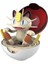 Pokemon Top Sürpriz Serileri Deformasyon Oyuncakları - Meowth (Yurt Dışından) 1