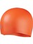 Plain Moud Silc Cap Çocuk Silikon Yüzücü Bonesi 8-7099014570 Turuncu 2
