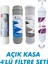 Tüm Açık Kasa Su Arıtma Cihazları ile Uyumlu Çift Karbonlu 4'lü Filtre Seti 1