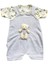Askılı Ayıcıklı 2' Li Bebek Salopet & Body Unisex 2