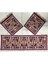 3'lü Oto Koltuk Kilim Set - Çift Taraflı - Yıkanabilir 3