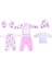 Premeture Zıbın Takımı - Sevi Bebe - Pembe - 0 - Ay - 5300-PEMBE-0 - Ay 1