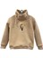 Bej Erkek Çocuk Dik Yakalı Sweatshirt - Karamela - Bej - 4 Yaş 1