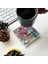 Cam Bardak Altlığı Retro Coffee 4'lü Takım 10 x 10 cm 1