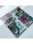 Cam Bardak Altlığı Retro Coffee 4'lü Takım 10 x 10 cm 3