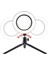 8inç 20cm Youtube Instagram Tiktok Selfie Stüdyo Video Fotoğraf Ring Light Tripod Led Halka Işık (3791) 4