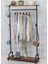 Dekoratif Borudan Raf ve Askılık 125 cm 1