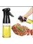 Sprey Yağdanlık Sıvı Yağ Spreyi Yağlık Air Fryer'da Yağ Tasarruf Edin Zeytinyağı Için Siyah 300ML 1