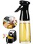 Sprey Yağdanlık Sıvı Yağ Spreyi Yağlık Air Fryer'da Yağ Tasarruf Edin Zeytinyağı Için Siyah 300ML 3