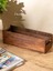 Baskılı Ahşap Organizer 33X11X10 cm Dekoratif Kutu 2