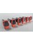 6 x Audi A6 4f C6 2005-2008 3.0 Ateşleme Bobini Kırmızı Orijinal 1