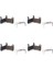 4x Zoom Brake Pads Hydraulic Disc Brake Metal Suitable For HB875, HB870, HB100 Mountain Bike Accessories (Yurt Dışından) 1