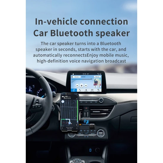 Leyan Creation 3 In 1 Kablosuz Bluetooth 5.0 Alıcı Verici Adaptörü 3.5mm Jack Araba Müzik Ses Aux A2DP Kulaklık Alıcısı Handsfree (Yurt Dışından)