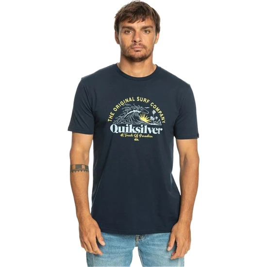 Quiksilver Sunsetwave M Tees Erkek T-Shirt