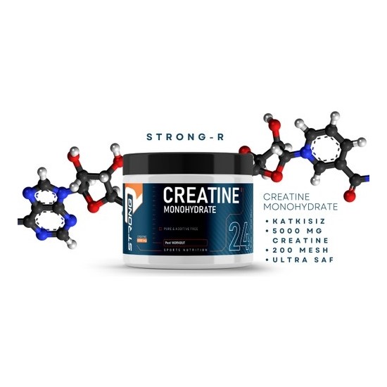 Strong R Kreatin 120 gr 48 Ölçek 24 Servis 200 Mesh Fiyatı