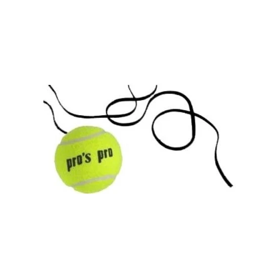 Pro's Pro Sarı Ipli Go & Back Antrenman ve Eğitim Tenis Topu