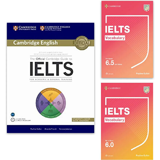 Cambro - Offıcial Guide To The Ielts + Vocabulary 6.0 + Vocabulary 6.5 Set