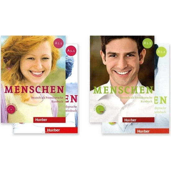 Menschen A1 2 Kursbuch Pdf Hueber Menschen A1.1 + A1.2 Kursbuch, Arbeitsbuch + DVD-Rom Kitabı