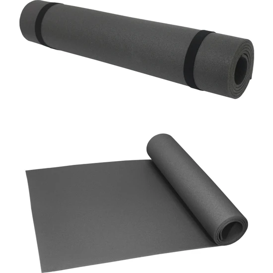 Foam Store Yoga Pilates Matı Düz 155X60 cm 5mm Antrasit