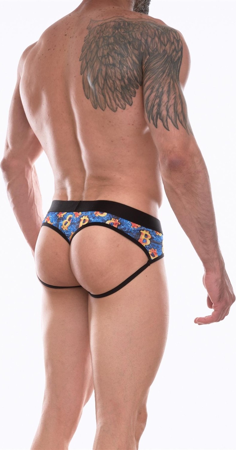 Don Moris Erkek Fantezi Desenli Jockstrap İç Çamaşırı görsel 4