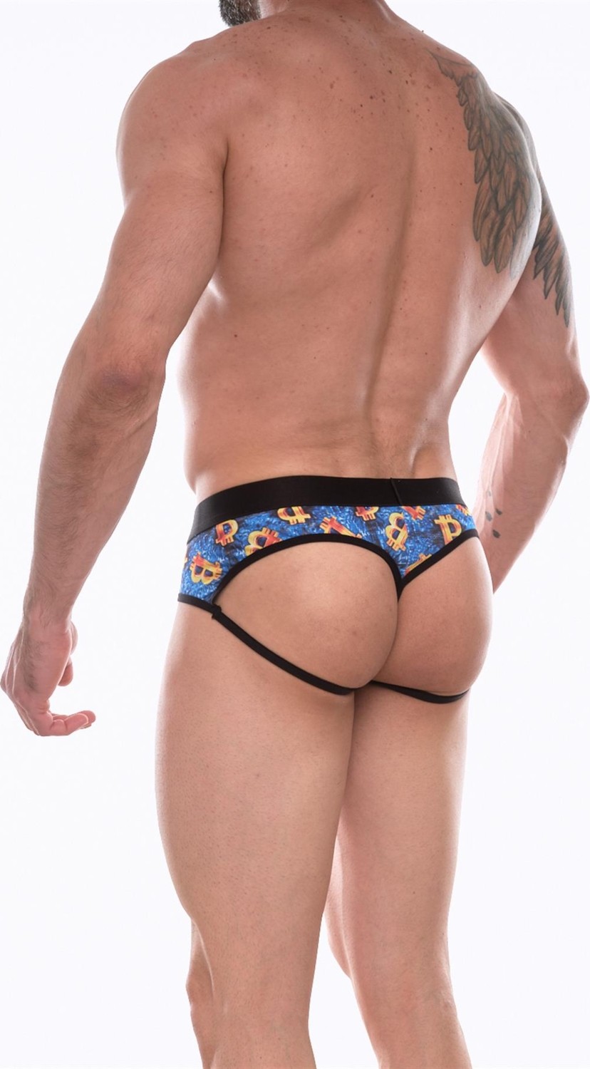 Don Moris Erkek Fantezi Desenli Jockstrap İç Çamaşırı