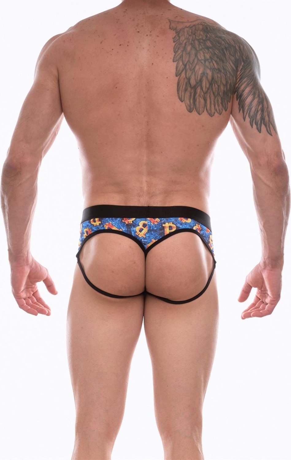 Don Moris Erkek Fantezi Desenli Jockstrap İç Çamaşırı görsel 3