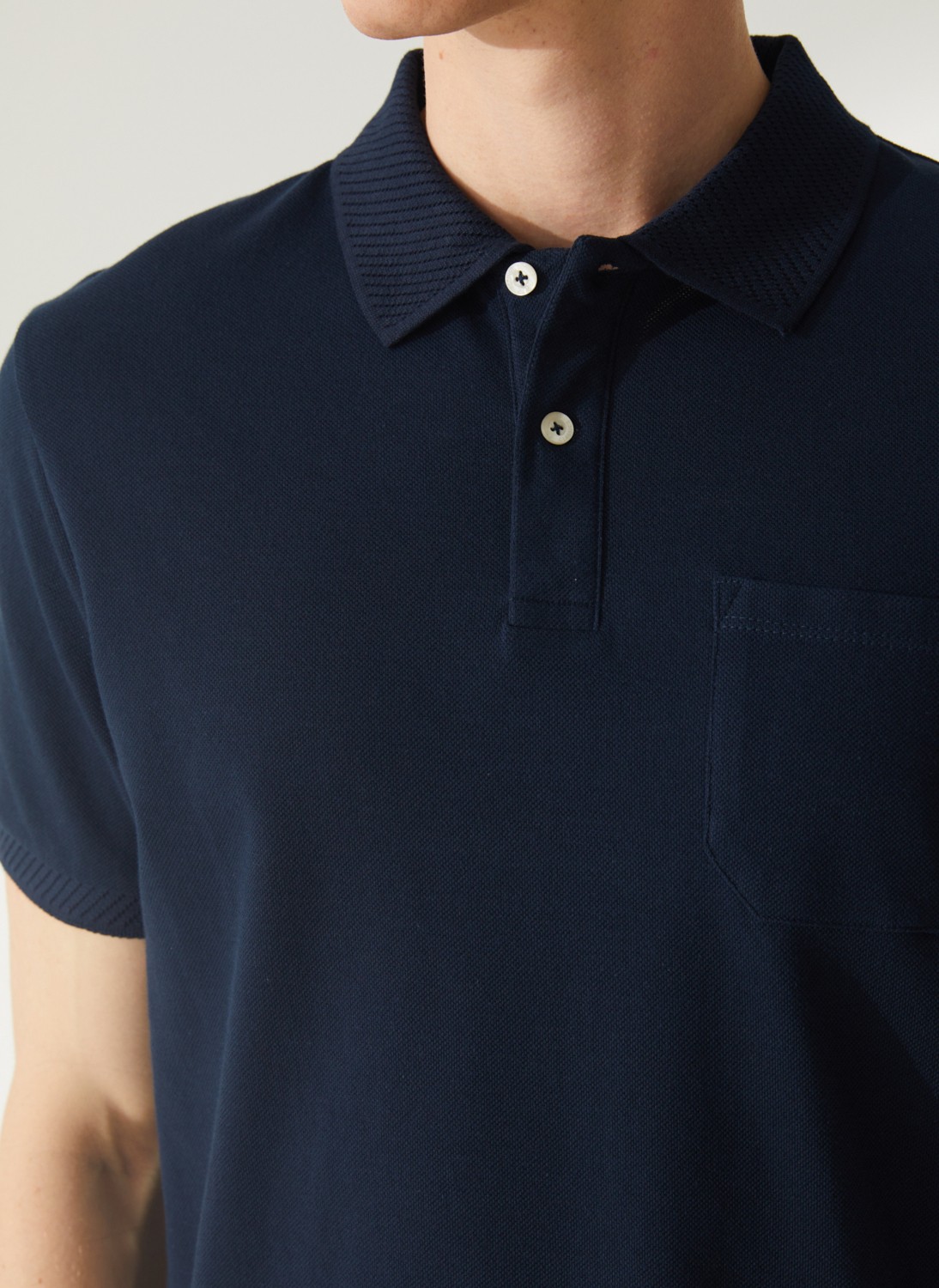 Altınyıldız Classics Koyu Lacivert Erkek Polo T-Shirt 4A9000000002 görsel 4