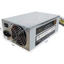 Olko Power Supply 2000W 96 Plus 2 Fanlı Mining Için Olko SP-2000