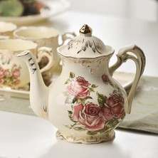 Haitn Stil Çin Seramik Çaydanlık Seti Güzel Porselen Çay Potu Düğün Çay Su Isıtıcısı Hediye Için Set | Çaydanlıklar (Yurt Dışından)