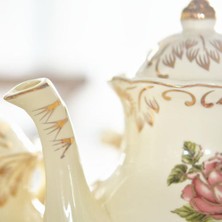Haitn Stil Çin Seramik Çaydanlık Seti Güzel Porselen Çay Potu Düğün Çay Su Isıtıcısı Hediye Için Set | Çaydanlıklar (Yurt Dışından)