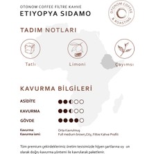 Otonom Coffee Etiyopya Sidamo Filtre Kahve - Çekirdek Kahve - 1 KG