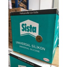 Sista Beyaz Silikon 280 ml 20 Adet (1 Koli)