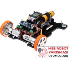 Robotus Maraton Hızlı Çizgi Izleyen Robot Kiti (Demonte Montajsız)