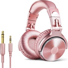 PRO10 Kulak Üstü Kablolu Dj Kulaklığı (Rose Gold)