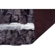 Dericibey Koyu Kahverengi Gümüş Varaklı Toskana Halı 80 x 150 cm