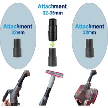 Gorgeous Evrensel Vakum Hortumu Adaptör Kiti 1 1/2 Inç Ila 1 1/4 Inç 1 3/8 Inç Ila 1 1/4 Inç Toz Hortumu Bağlantı Noktası Adaptörü (Yurt Dışından)